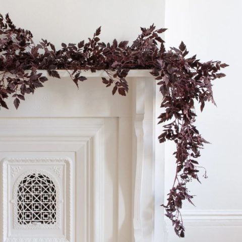 fall essentials artificial leaf garland