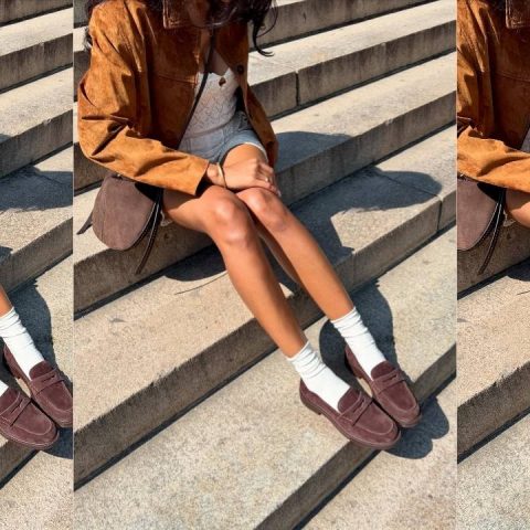 how to dress for fall when it's still hot outside
